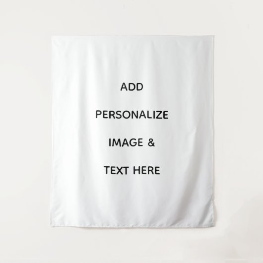 Tenture Créez Votre Propre blanc Extra-Large (Devant)