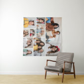 Tenture Créez votre propre collage de 10 photos (En situation (horizontale))