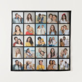 Tenture Créez votre propre collage de 25 photos (Devant)