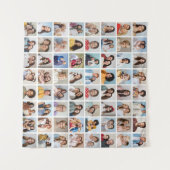 Tenture Créez Votre Propre Collage de 64 Photos (Devant (Horizontal))