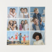 Tenture Créez votre propre collage de 7 photos (Devant)