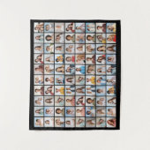 Tenture Créez Votre Propre Collage de 80 Photos Éditable C (Devant)