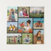 Tenture Créez votre propre collage de 9 photos (Devant)