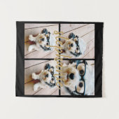 Tenture Créez votre propre collection de photos 4 - Nom du (Devant (Horizontal))