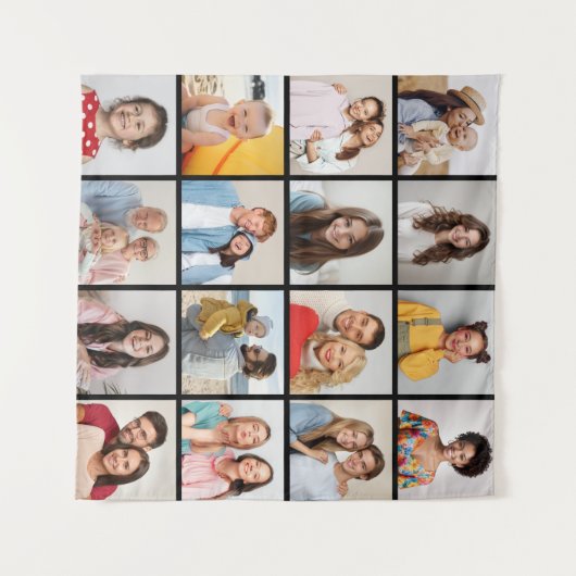 Tenture Créez votre propre collection photo 16 (Devant (Horizontal))