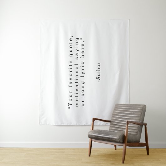 Tenture Créez votre propre devis (En situation)