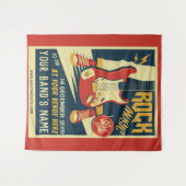 Tenture Créez votre propre musique Retro Rock (Devant (Horizontal))