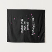 Tenture Créez votre propre personnalisation (Devant (Horizontal))