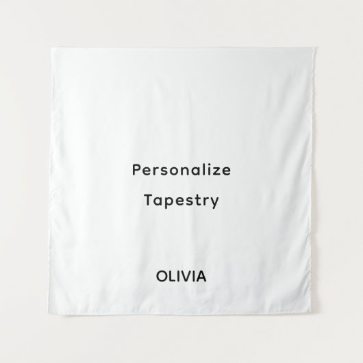 Tenture Créez votre propre promotion de marque simple (Devant)