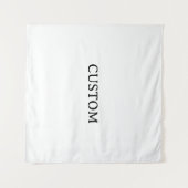 Tenture Créez Votre Propre Promotion de Marque Simple 57"x (Devant (Horizontal))