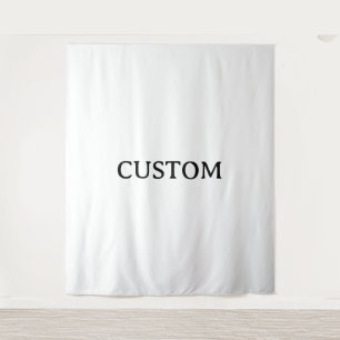 Tenture Créez Votre Propre Promotion de Marque Simple 88"x