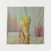 Tenture Crème glacée au chocolat (Devant)