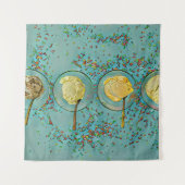 Tenture Crème glacée aux fraises (Devant (Horizontal))