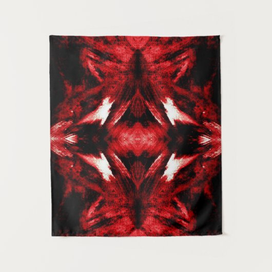 Tenture Crimson Symmetry (Devant)