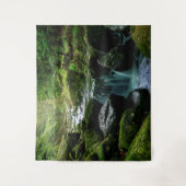 Tenture Crique, roches moussues, photographie de nature de (Devant)