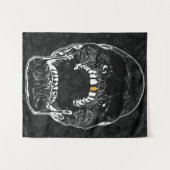 Tenture Cris Homme Gold Tooth Crâne (Devant (Horizontal))
