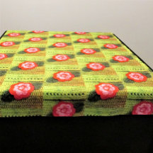 Crochet d'artiste rose chaud doré