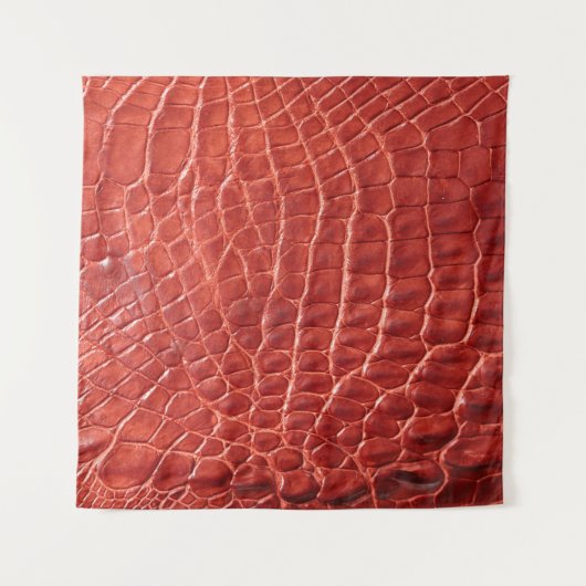 Tenture Crocodile texture cuir (Devant)