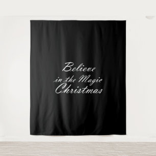 Tenture Croire à la magie de Noël