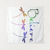 Tenture Croire aux libellules (Devant (Horizontal))
