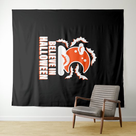 Tenture Croire En Halloween (En situation (horizontale))