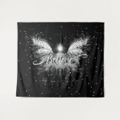 Tenture Croire Fairy Starlight Imaginaire noir (Devant (Horizontal))