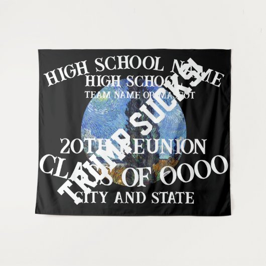 Tenture Croisière de retraite de la promotion de Trump (Devant (Horizontal))