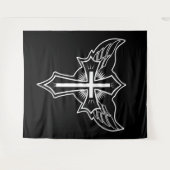 Tenture Croix chrétienne (Devant (Horizontal))