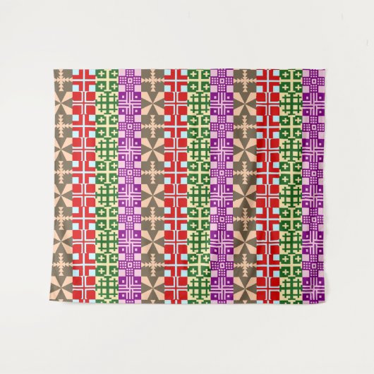 Tenture Croix chrétienne Motif 1 (Devant (Horizontal))