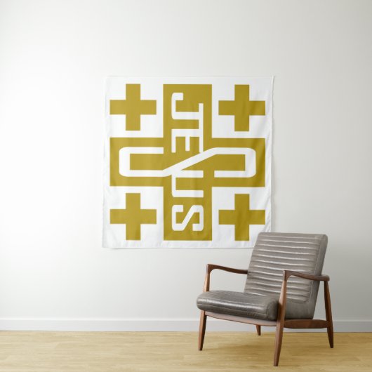 Tenture Croix de Jésus (En situation (horizontale))