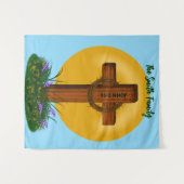 Tenture Croix et Couronne d'Épines (Devant (Horizontal))