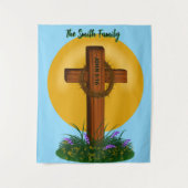 Tenture Cross and Crown of Thorns (Devant)