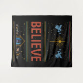 Tenture CROYEZ Chandail de Noël Christian Dieu Jésus (Devant (Horizontal))