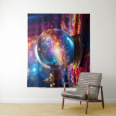 Tenture Crystal Ball - Je Vois Un Événement Cosmique Dans (En situation)