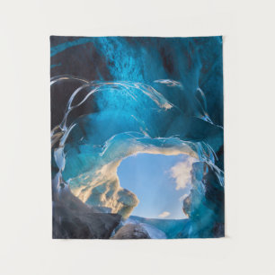 Tenture Crystal Cave, Vatnajokull Icefield, Sud de l'Islan