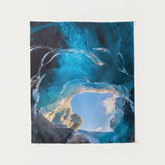 Tenture Crystal Cave, Vatnajokull Icefield, Sud de l'Islan (Devant)