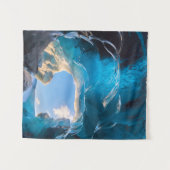 Tenture Crystal Cave, Vatnajokull Icefield, Sud de l'Islan (Devant (Horizontal))