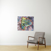 Tenture Crystal Gemstone Rocks Art Abstrait coloré (En situation (horizontale))