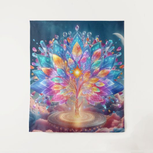 Tenture Crystal Tree (Devant)