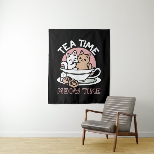 Tenture Cuddin en coupe - Tea Time adorable (En situation)