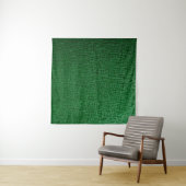 Tenture Cuir avec motif abstrait en vert. Abst (En situation (horizontale))