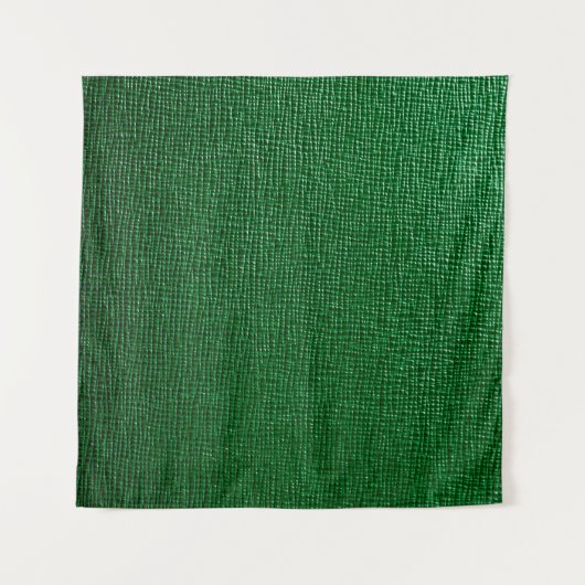 Tenture Cuir avec motif abstrait en vert. Abst (Devant)
