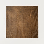 Tenture Cuir Brown vieilli : Texture classique (Devant (Horizontal))