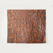 Tenture cuir de crocodile aspect faux (Devant (Horizontal))