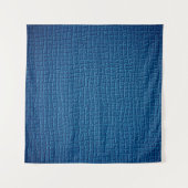 Tenture Cuisine bleue (Devant (Horizontal))