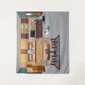 Tenture Cuisine magnifique (Devant)