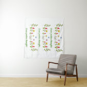 Tenture Cultiver des pensées positives fleurs (En situation (horizontale))