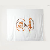 Tenture Cultiver un peu Citrouille Chute drôle (Devant (Horizontal))