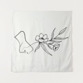 Tenture Cultiver un plante (Devant (Horizontal))