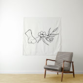 Tenture Cultiver un plante (En situation (horizontale))